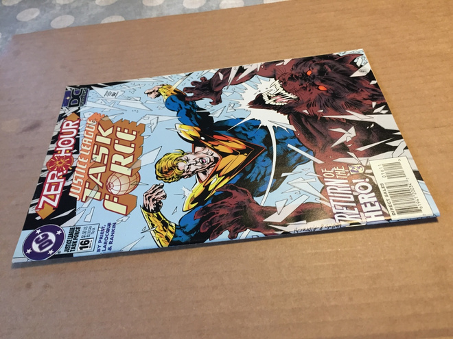 DC ZERO HOUR JUSTICE LEAGUE 16/1994 HYVÄ