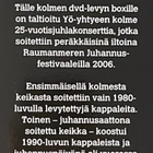Yö: Kolmen illan varietee (3DVD) - pikkukuva 3