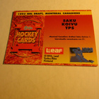 sisu special lätkäkortti -93 saku koivu tps - canadiens - pikkukuva 2