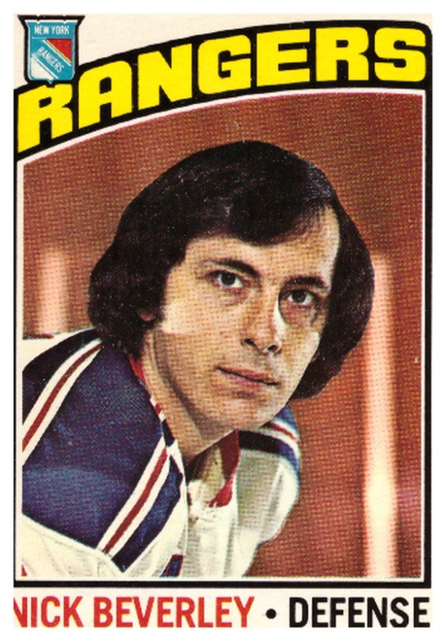 Legenda NICK BEVERLEY Rangers 76-77 #41