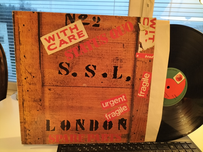 STATUS QUO, Spare parts, LP SPA -81 HIENO & RARE !!
