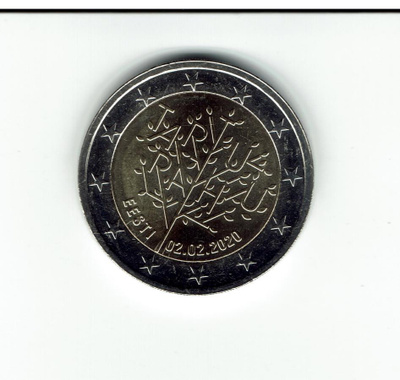 2 euroa; erikoiseurot, Viro