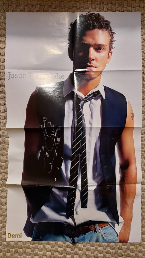 Demin 5/2003 juliste - Justin Timberlake - 50 Cent - Linkin