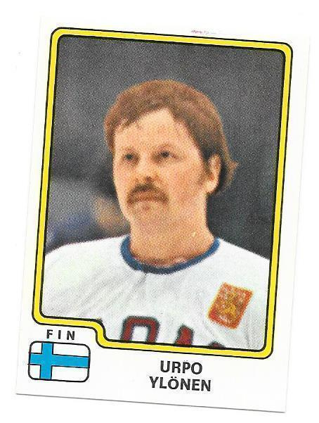 1979 Panini VM #162 Urpo Ylönen Suomi TPS MV