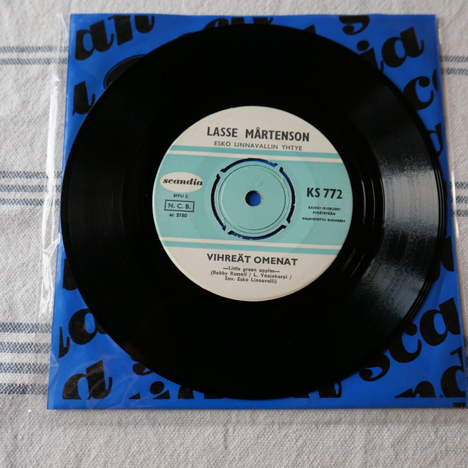 Lasse Mårtenson –  Vihreät Omenat  7" 1968