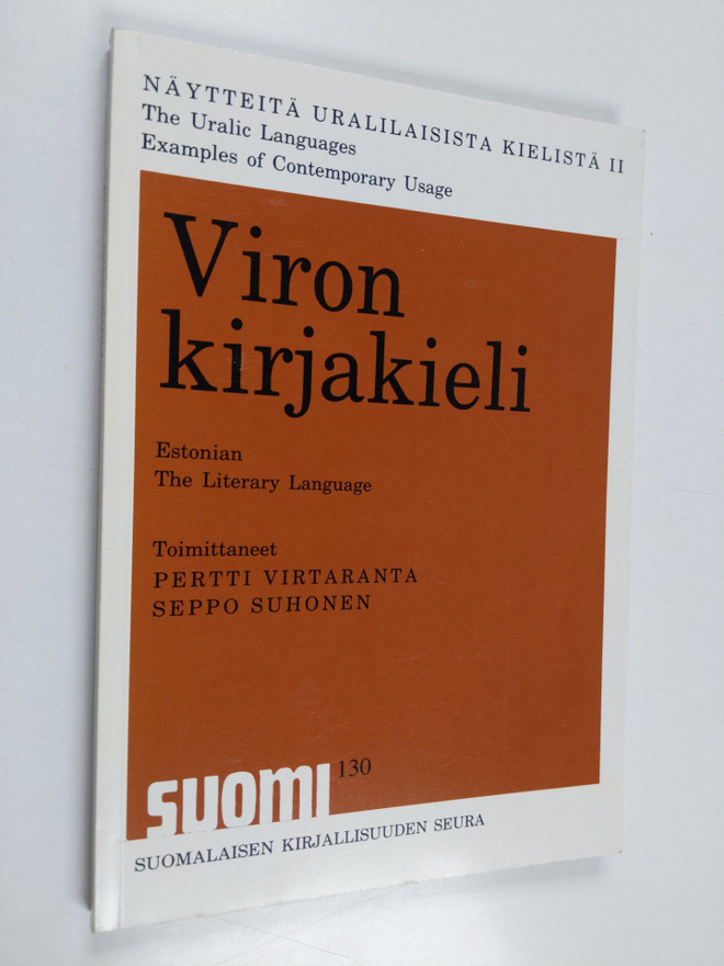 Näytteitä uralilaisista kielistä 2 : Viron kirjakieli = T...