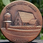 Hattula merkki rasiassa. Halkaisija - 45 mm. Hyväkuntoinen k - pikkukuva 5