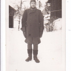 VANHA Valokuva Lentäjä Postikorttikoko 1920-l - pikkukuva 1