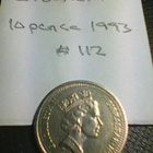 Gibraltar 10 pence 1993, km#112 - pikkukuva 2
