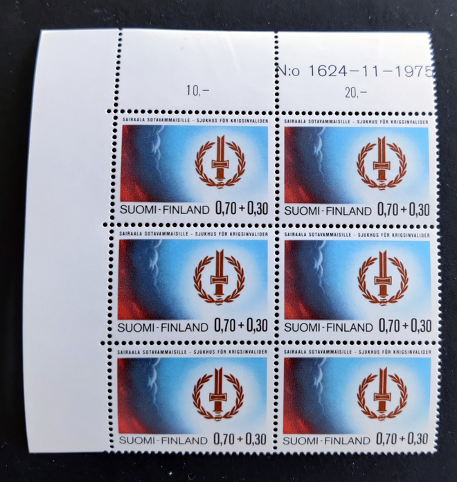 1976 Sairaala sotavammaisille numerokuusilo **