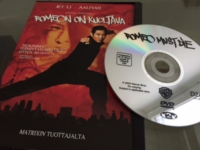 Romeon on kuoltava DVD