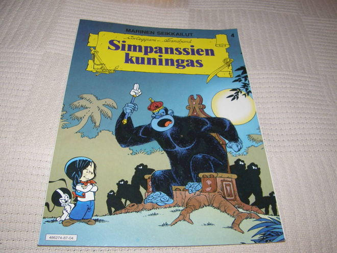 Marinen seikkailut 4 Simpanssien kuningas  -nid