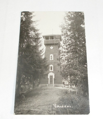 Kangasala, Vehoniemen näkötorni, mv valokuvapk, p. 1929