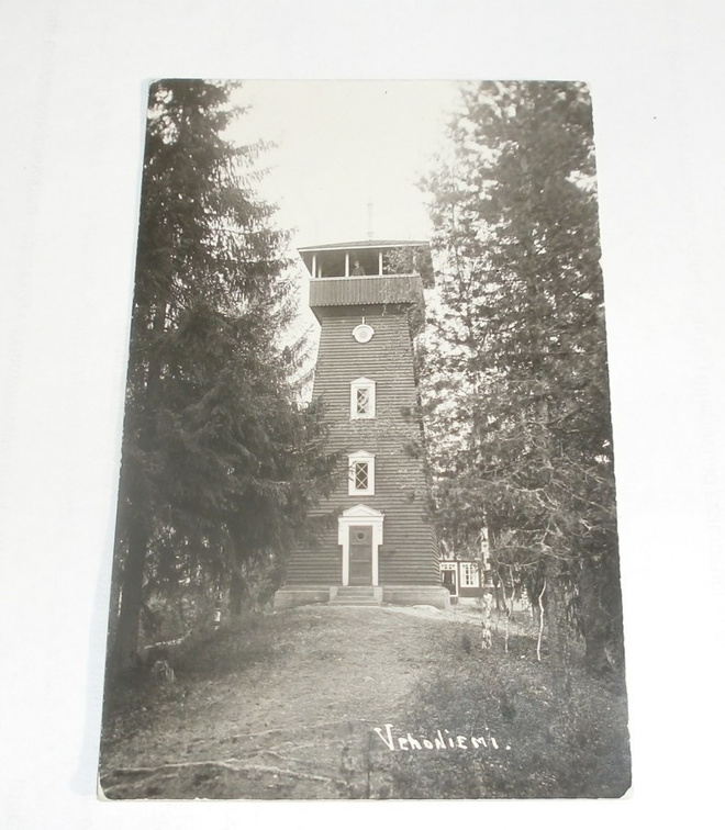 Kangasala, Vehoniemen näkötorni, mv valokuvapk, p. 1929