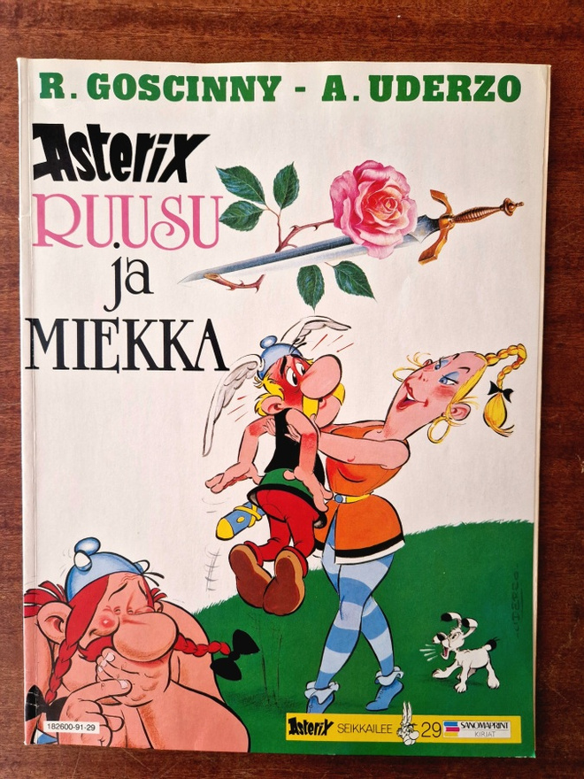 Asterix 29 ruusu ja miekka