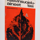 Kasvinsuojeluaineet 1966 : Kasvilääkärin kalenteri - pikkukuva 1