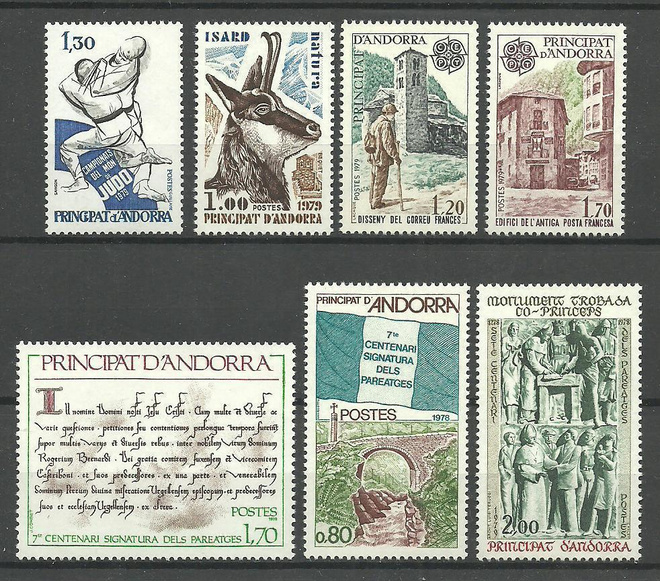 ANDORRA (Ra) pieni erä postituoreita **