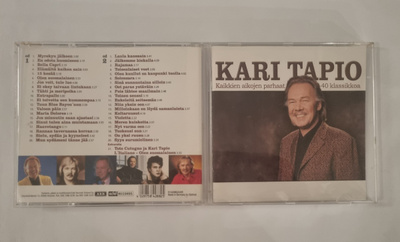 KARI TAPIO: KAIKKIEN AIKOJEN PARHAAT - 40 KLASSIKKOA 2CD
