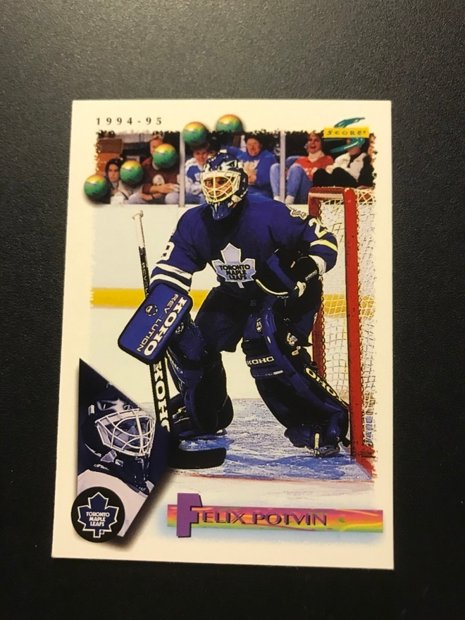 1994-95 Score Felix Potvin #160