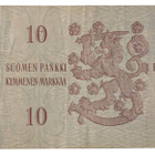 10 Markkaa 1963 ilman Litt A6942132 - pikkukuva 2