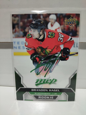 2020-21 Upper Deck MVP Green Script #223 Brandon Hagel RC