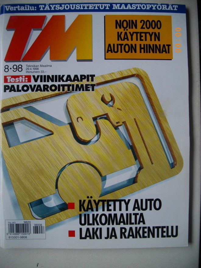Tekniikan Maailma Nro 8/1998 (30.7)