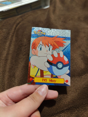Pokemon topps misty tekno foil '99