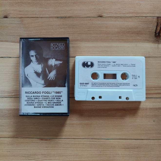 Riccardo Fogli - 1985 c-kasetti