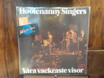 HOOTENANNY SINGERS - VÅRA VACKRASTE VISOR M-/M- LP