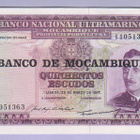 Mosambik Mozambique 500 Escudos v.1976 (1967) UNC P-118a.3 - pikkukuva 1
