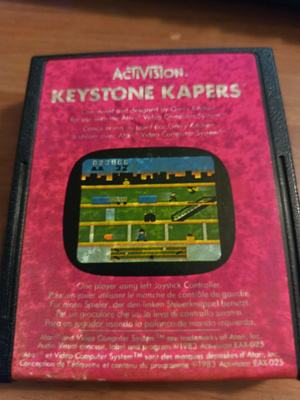 Keystone Kapers - Atari 2600 (Activision 1983) loose