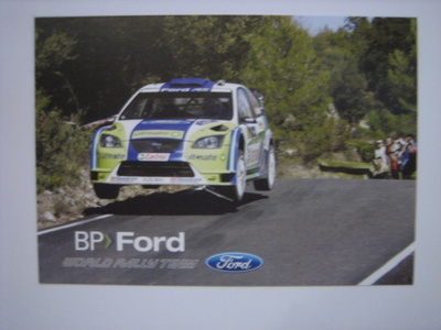 Ford rallikortti 24 F: Ford Focus - Mikko Hirvonen