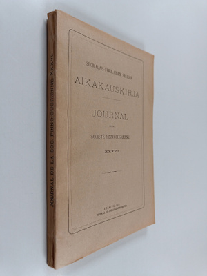 Suomalais-ugrilaisen seuran aikakausikirja 36