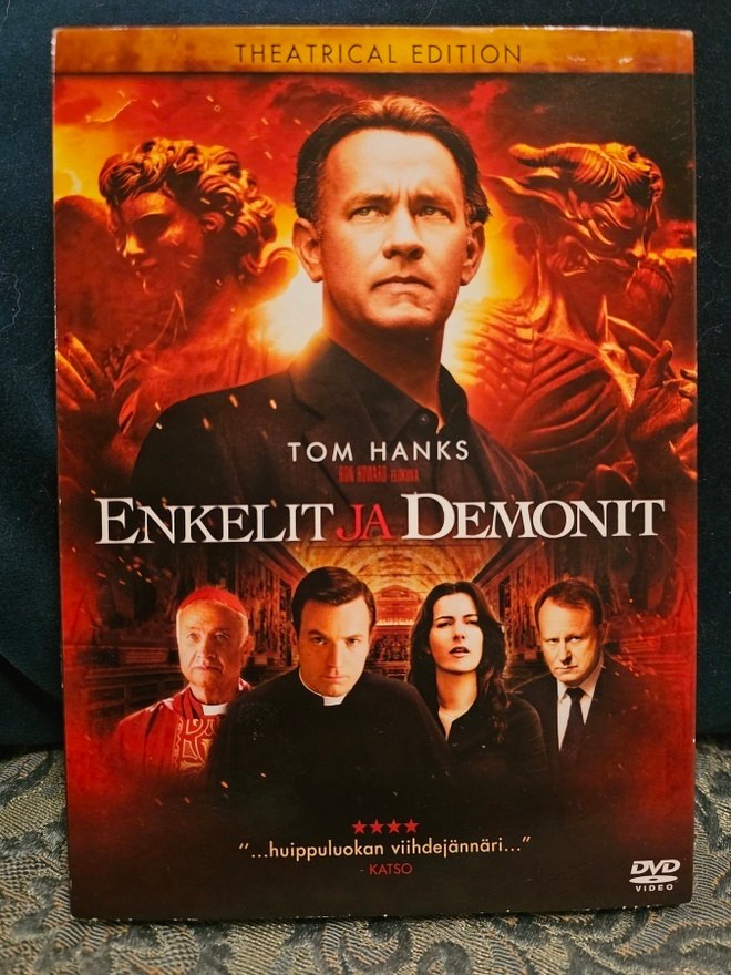 Enkelit ja demonit (DVD) Tom Hanks
