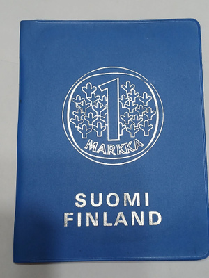 Pehmeäkantinen rahasarja 1973 sis posti