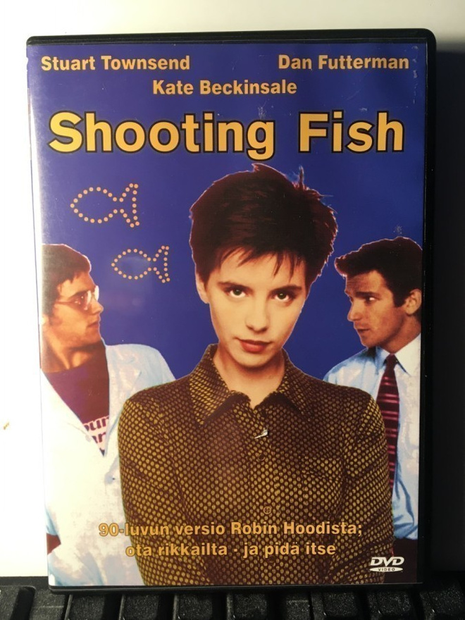 SHOOTING FISH, DVD, Schwartz, Beckinsale, Townsend