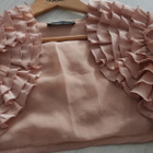 Vero Moda roosa röyhelö Bolero - koko 34 - pikkukuva 2