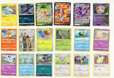 Pokemon - Keräilykortit 63 kpl Basic paketti 1