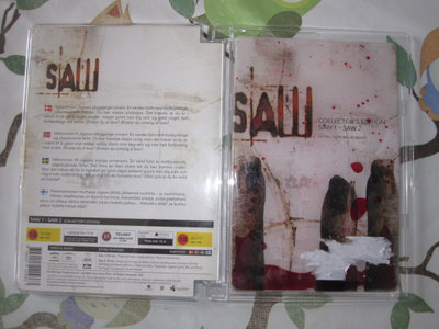 Saw 1+2 Collector’s Edition HYVÄ KUNTO