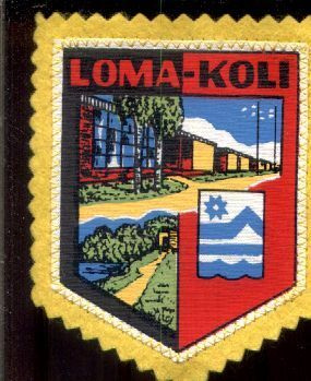 ååse . LOMA-KOLI . Hihamerkki .