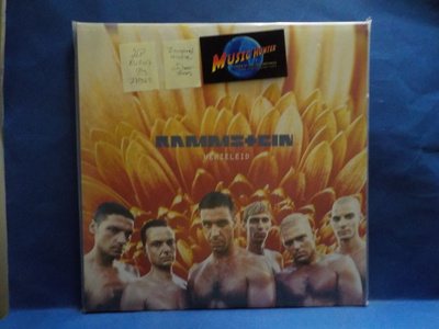 RAMMSTEIN - HERZELEID EU 2017 UUSI 2LP +