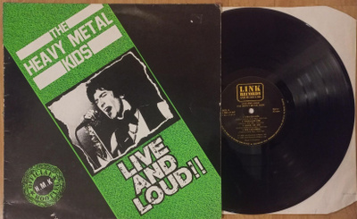 HEAVY METAL KIDS: Live And Loud LP