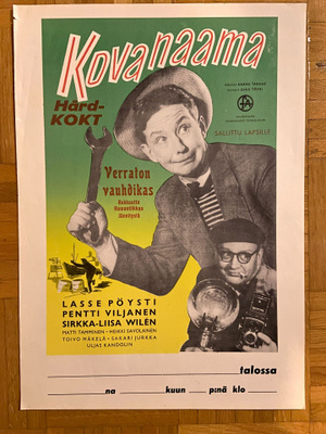 Vanha elokuvajuliste: Kovanaama