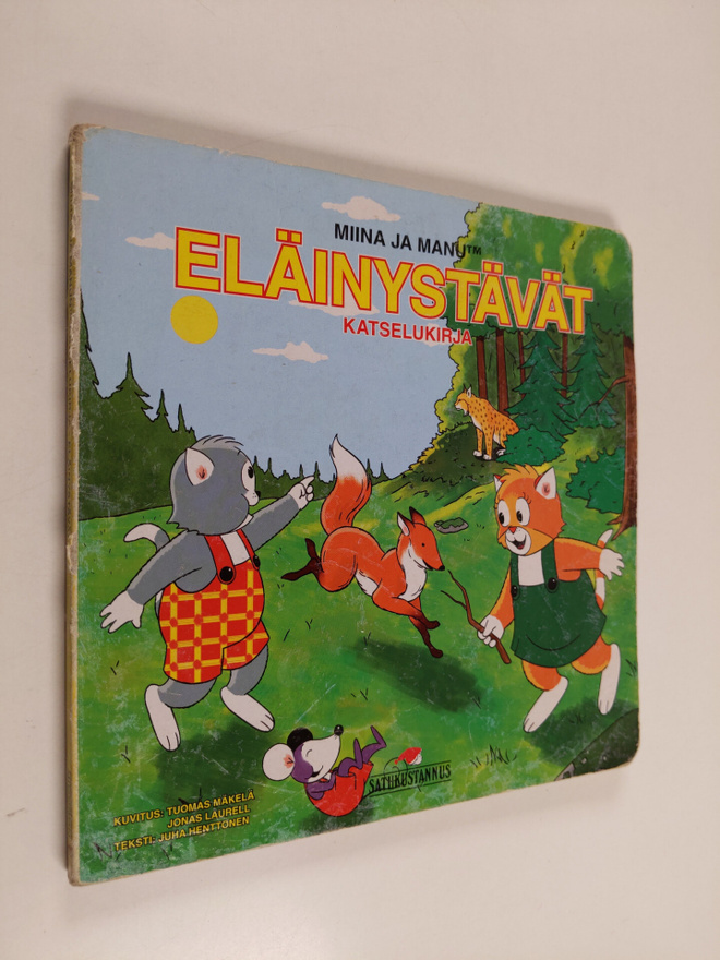Tuomas Mäkelä : Miina ja Manu : eläinystävät : katselukirja