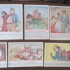 Satakunnan sananparsia - kahdeksan vintage postikorttia - pikkukuva 1