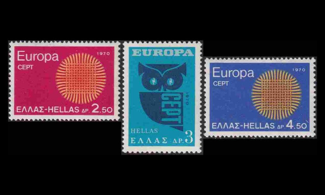 Kreikka 1040-2 ** Europa (1970)
