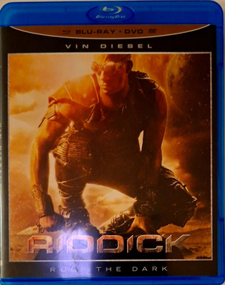 RIDDICK: RULE THE DARK BLU-RAY + DVD