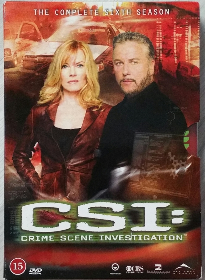 CSI: Crime scene investigation Kausi 6  -DVD