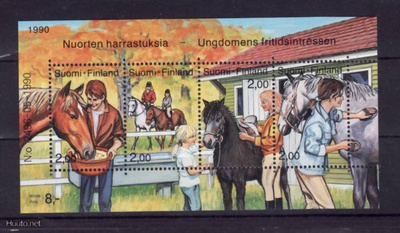 Suomi v 1990, NUORTEN HARRASTUKSIA-RATSASTUS, postituore bl