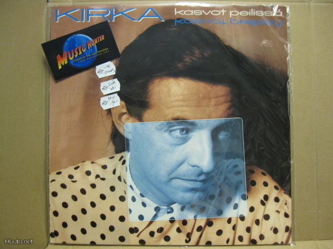 KIRKA- KASVOT PEILISSÄ -  1991 PAINOS M-/M- LP +